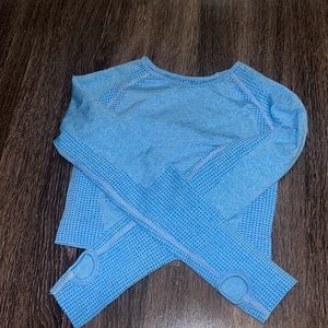 long sleeve workout top